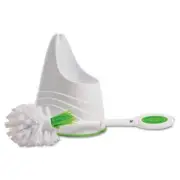 Quickie 2055463 Toilet Brush And Caddy, Green