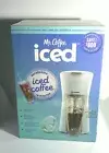 Mr Coffee Iced Coffee Maker with Reusable Tumbler & Filter Gray Fast Ship NEW