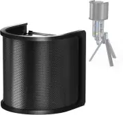 IXTECH Microphone Pop Filter, Mic Pop Screen with Metal Mesh and Foam Filter