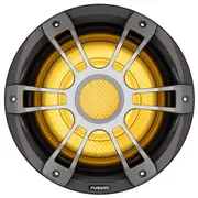 Fusion 10" 600W Sports Marine Subwoofer w CRGBW - Grey