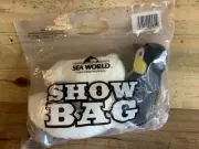 SEA WORLD MERCHANDISE SMALL PLUSH TOYS SHOW BAG AS NEW SEALED