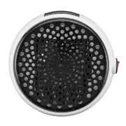 900W Handy Warm Air Blower Wall-Outlet Space Round Shape Household Digital Electric Heater