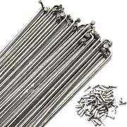 Cycling Spokes Bike Spokes 14G Stainless Steel Material Bicycle Spokes Bicycle Spokes(292mm)