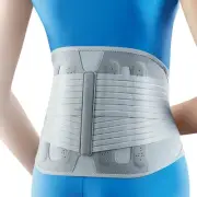 2366 High Lumbar Support Back Brace with Flexible Stays - Lower Back Pain Rel...