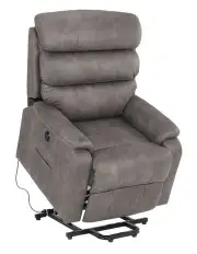 [Levede] Recliner USB Charge Chair in Grey
