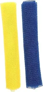 Ipetboom 2pcs African Bath Sponge Exfoliating Mesh Body Scrubber for Easy Bathing