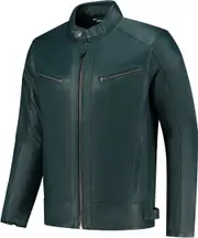 Rusty Stitches Dorian Motorcycle Leather Jacket, Size L for Men