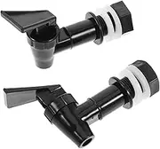 JECOMPRIS 2Pcs Water Jug Spouts Reusable Taps for Beverage Dispensers Bottles Water Coolers Replacement Parts for Easy Installation and