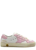 Golden Goose Kids May Panelled Leather Sneakers (IT28-IT33) - White - 32 (IT32/ UK13 Kids) 32 (IT32/ UK13 KIDS)