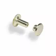 Rapid Rivets Medium 7mm Cap 9mm Post Nickel Speedy
