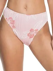 [Roxy] Sandy Treasure High-Leg Swim Bottoms