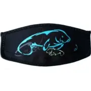 Bottom Crawlers Mask Strap, Manatee with Baby