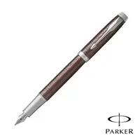 在飛比找momo購物網優惠-【PARKER 派克】高尚IM 褐色格紋 鋼筆(原廠正貨)