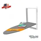 Xabitat Wall Mounted Ironing Board | 36.2" X 12.2" for Small Spaces