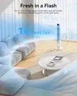 Billord Bladeless Tower Fan - Oscillating, 3 Speeds, 12H Timer, 70° Rotation