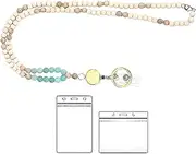 [Nlrlo] business card lanyard, retractable id badge strap, quick release lanyard holder, strap, student name tag lanyard, lanyard with badge holder, worker id badge lanyard, traveler id lanyard,