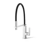 ACA 360° Swivel Pull Down Spout Kitchen Mixer Tap Laundry Sink Faucet Chrome
