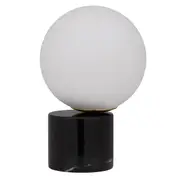 Novio Table Lamp Marble Black Opal | Telbix Lighting