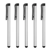 5pcs Stylus Pens for Touch Screens Capacitive Stylus Pencil Silver