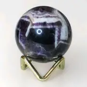 Natural Crystal Polished Dream Amethyst Decorative Sphere 2.25" - USA