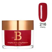 Billionaire SNS Gelish Dip Dipping Acrylic Nail Powder 216 Cherry 56g