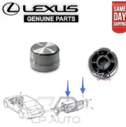 13 - 18 LEXUS GS450H RADIO CD PLAYER RECEIVER VOLUME KNOB W/ NAVIGATION OEM NEW
