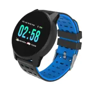 KY108 1.3' HR Blood Oxygen Pressure Sleep Monitor IP67 Long Stangby Multi-sport Smart Watch BLUE COLOR
