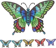 SEWACC 6pcs Wall Wrought Butterflies Art Decoration Butterfly Decor Butterfly Wall Decorations Garden Butterfly Sculpture Butterfly Wall Hanging Butterflies Wall Decor