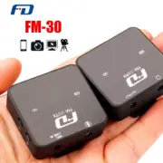 Feidu FM30 80m Wireless Lavalier Microphone with Sound Card for Smartphone DSLR