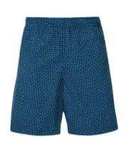 skull pattern swim shorts S Blue
