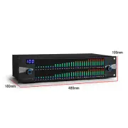 31-Band Stereo Graphics Digital Equalizer Music Spectrum Analyzer for KTV/Home
