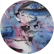 Slipmat Slip Mat Scratch Pad Felt for Any 12" LP DJ Vinyl Turntable Record Player Custom Graphical - Artistic 4
