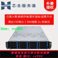 在飛比找樂天市場購物網優惠-樸賽2U機架式雙路AMD EPYC 9654/7763 節點