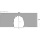 Retaining wall in red brick - OO/HO Card kit – Metcalfe PO244