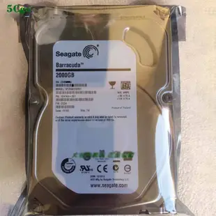 5Cgo.【含稅】Seagate/希捷 ST2000DM001 2TB 3.5吋 SATA串口桌上型電腦監控2000GB