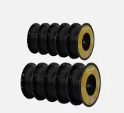 Kingroon 10KG PLA PETG Filament 1.75mm 3D Printer Bundles 10 Rolls 1KG Black