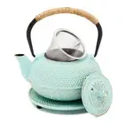 Cast Iron Teapot with Infuser - Japanese Tea Kettle - Loose Leaf Tetsubin & T...
