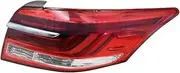 Rear Bumper Tail Light Tail lamp ，Compatible for Toyota Vios 2017-2020 Lamp Taillights Taillamps Brake Light(Right side)