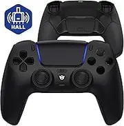 HEXGAMING RIVAL Hall Effect Wireless Controller Compatible with ps5-2 Back Buttons, Mouse-Click Hair Triggers, Interchangeable Thumbsticks - Black