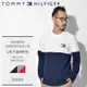 TOMMY HILFIGER （福利品需自行清洗黃斑）保暖 圓領長袖針織衫~ 情侶裝 男生長袖上衣 秋冬保暖上衣