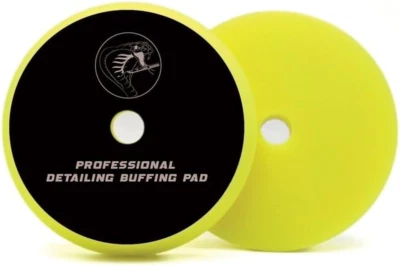 Cobra WRAP TOOLS Medium Cutting Foam Pads - Professional Detailing Buffing Pa...