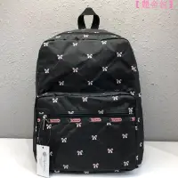 在飛比找Yahoo!奇摩拍賣優惠-╭＊全新現貨＊Lesportsac 8266 刺繡蝴蝶結 大