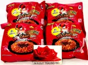 Paldo Volcano Instant Chicken Stir-Fried Noodle 4.16 oz x 4 Packs~9/18/2025