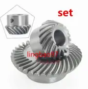 2pcs Set Milling Machine Lifting Gear C77+C96 Helical Mill Gear For Bridgeport