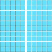 Supkeyer 100Pcs 5D Diamond Painting Glue Clay Set Paste DIY Sticker DIY Painting Glue Clay Dotting Embroidery Cross-Stitch Painting Set Tool for DIY Craft Projects (2 x 2 cm) (Blue)
