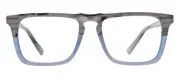 womens Swagger Blue Light Blocking Glasses No Correction, Gray Horn/Blue, 55 ...