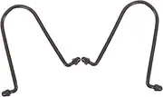 2pcs Metal Rain Chain Hooks Easy Install Downspout Adapter Rain Chain Gutter Adapter Hooks Garden Hangers Bird Feeder String Light