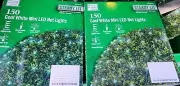NEW! Home Accents Holiday - (2 sets) 150 White LED Mini Net Lights - FREE SHIP!