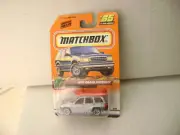 1999 MATCHBOX SUPERFAST #65 JEEP GRAND CHEROKEE WITH RAFT ON ROOF NEW ON CARD