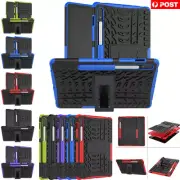 For Samsung Galaxy Tab S10 S9 FE S7 S8 Case Heavy Duty Shockproof Stand Cover